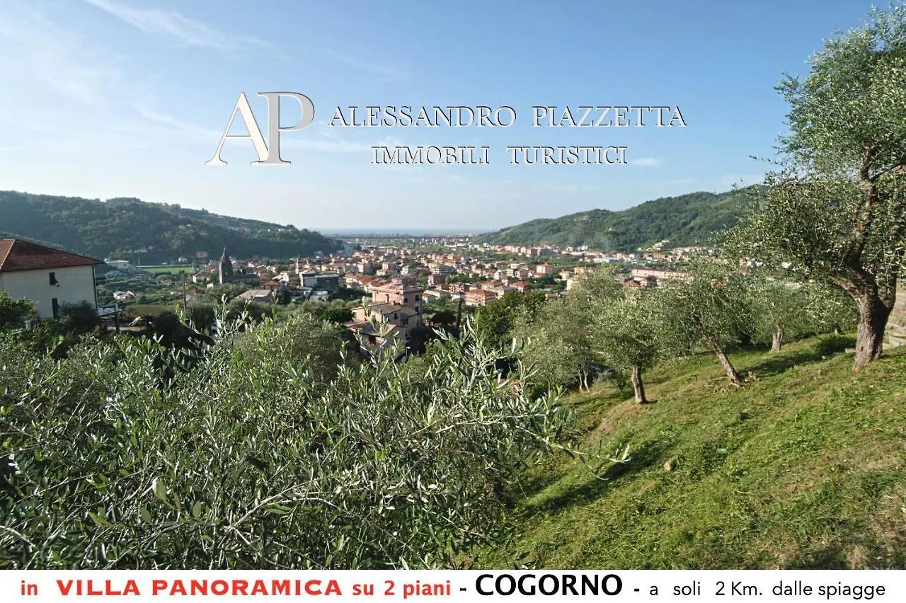Villa Tra Gli Ulivi - Bellissima Vista Panoramica San Salvatore  0*, San Salvatore (Genoa)